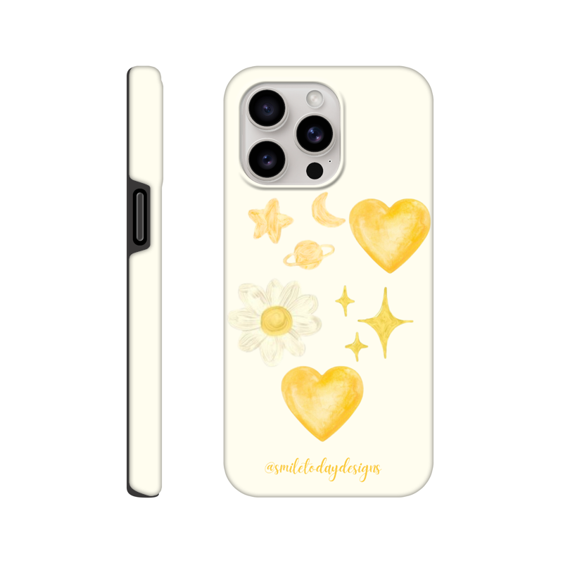 Golden Glow Phone Case
